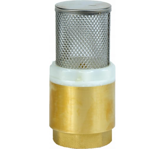 Клапан обратный латунный 1"с сеткой AQUAMOTOR AR111003 Присадки для топлива #1